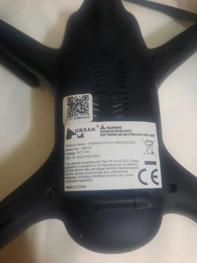 Dron Hubsan H501s Pro Brushless com Câmera