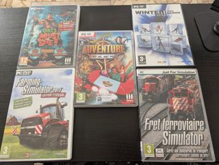 Lotto 20 Videogiochi x PC, versione Francese