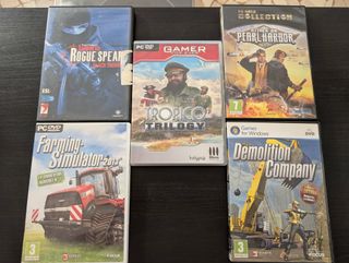 Lotto 20 Videogiochi x PC, versione Francese