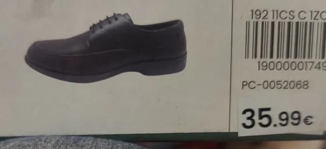 Mocasines Hansen Negros Talla 39