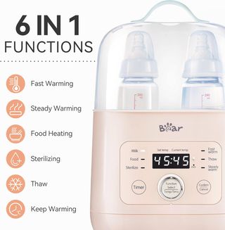 Calentador Biberones Portátil 8 en 1 Bear