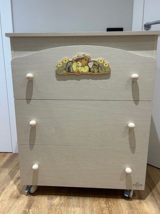 Cassettiera fasciatoio per neonati