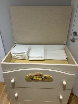 Cassettiera fasciatoio per neonati