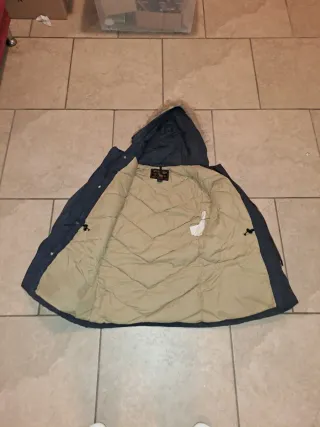 Parka Woolrich Grigia Imbottita