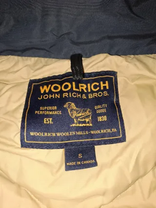 Parka Woolrich Grigia Imbottita