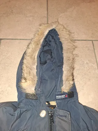 Parka Woolrich Grigia Imbottita