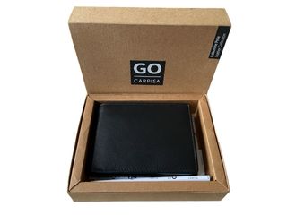 GO Carpisa Leather Wallet – Portafoglio Uomo Pelle