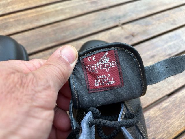 Botas de seguridad Trueno. Talla 46
