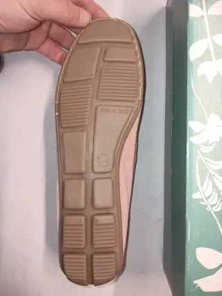 Mocasines de piel LATINA Talla 37