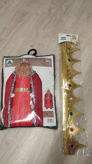 Disfraz Rey Mago Adulto Talla Única