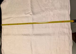 Coppia asciugamani puro lino colore bianco/ecrù