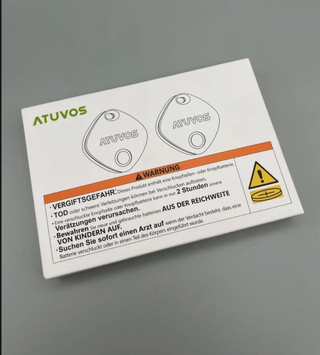 ATUVOS Tracker GPS Bluetooth Pack 2 pezzi