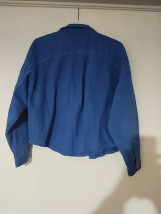 Cazadora vaquera Zara azul Talla M