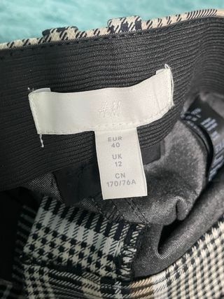 Pantalones de cuadros