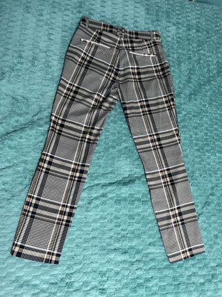 Pantalones de cuadros