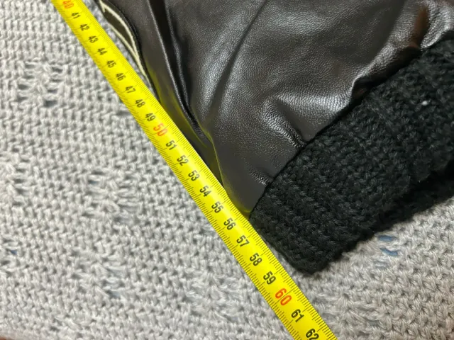 Giubbotto Bomber Represent Nero e Bianco Taglia-L