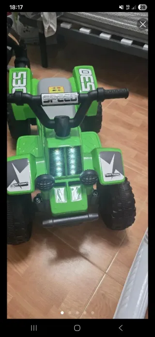 Quad Banshee Mini Eléctrico Verde