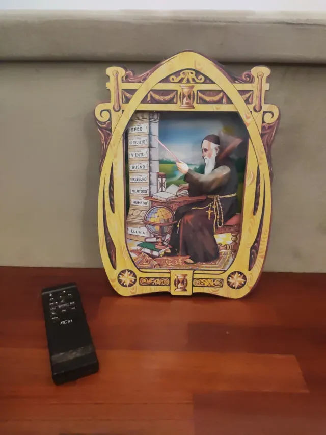 Barómetro Decorativo Monje