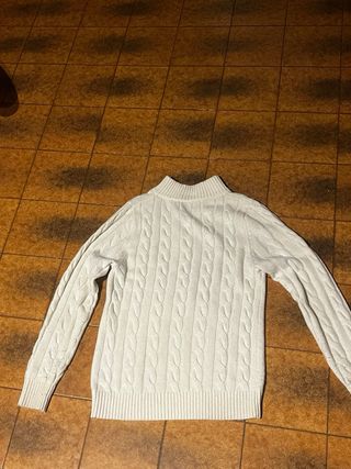 Maglione Polo Ralph Lauren lana bianco
