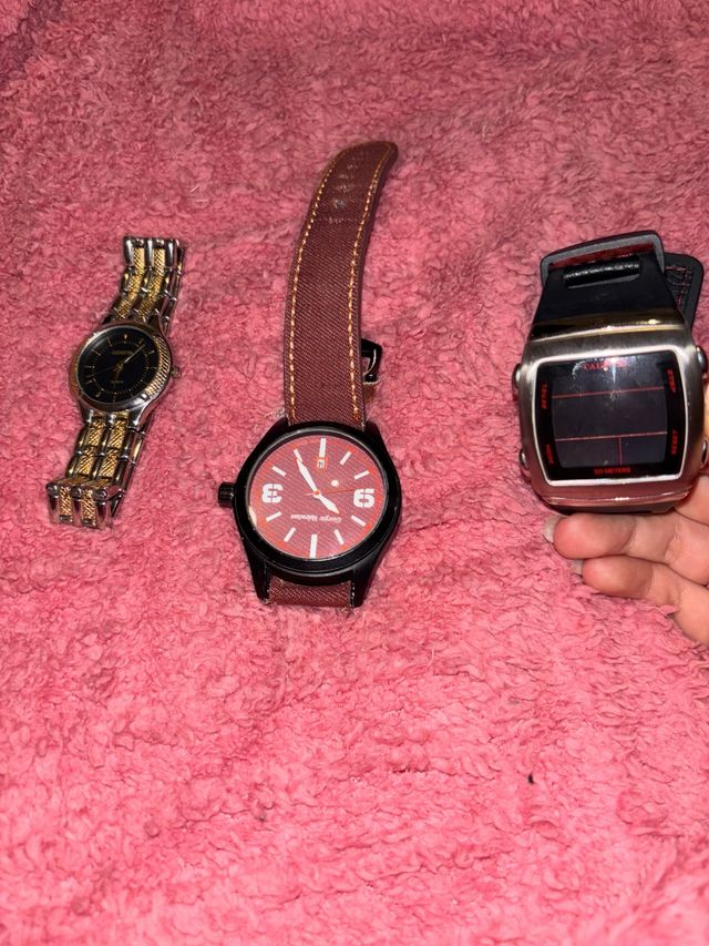 Lote 3 Relojes de Pulsera