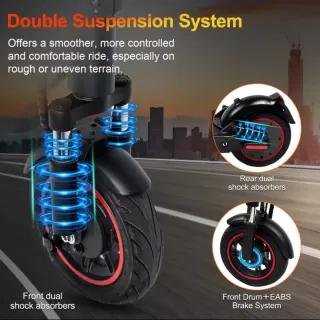 Patinete Eléctrico VARSTROM Negro. Bat48v 15.6Ah