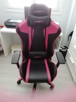Silla Gaming Drift Rosa y Negra