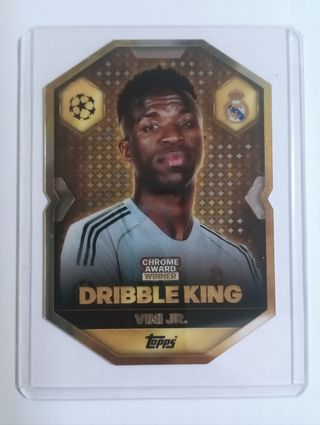 Re del dribbling Vini Jr. Cromos calcio top