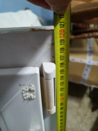 Ventana doble hoja batiente blanca