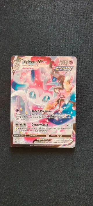 Pokemon Sylveon VMAX TG15 holo reverse AR
