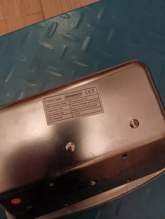 Báscula industrial GRANDMASTER 300kg