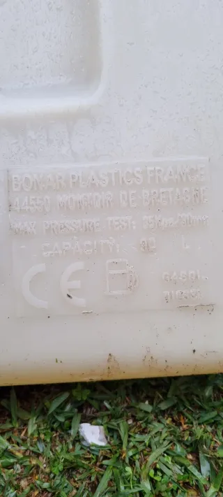 Depósito combustible barco 90L