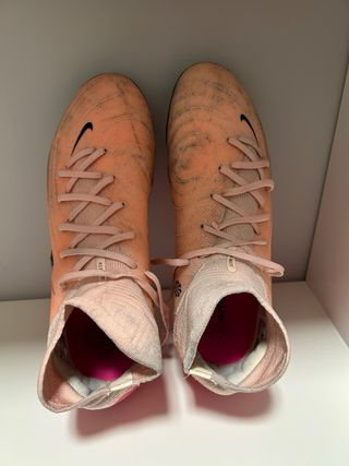 Botas de fútbol Nike Hombre Naranja/Rosa número 43