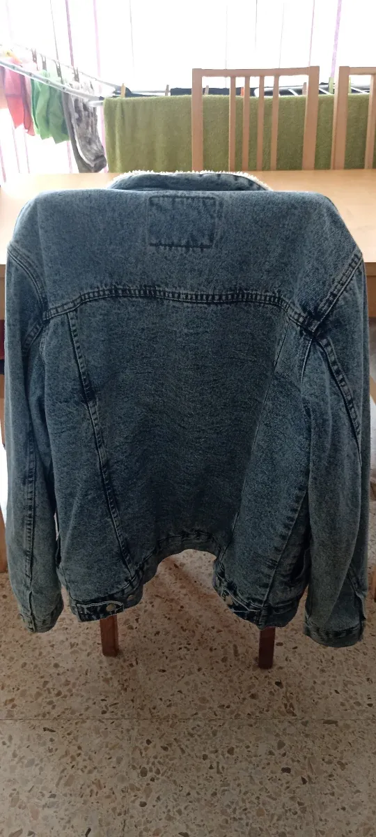 Cazadora tejana Zara de invierno - M