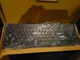Teclado HP Negro Cableado