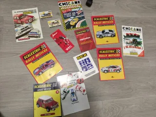 Catálogos Scalextric Rally Míticos y Coches