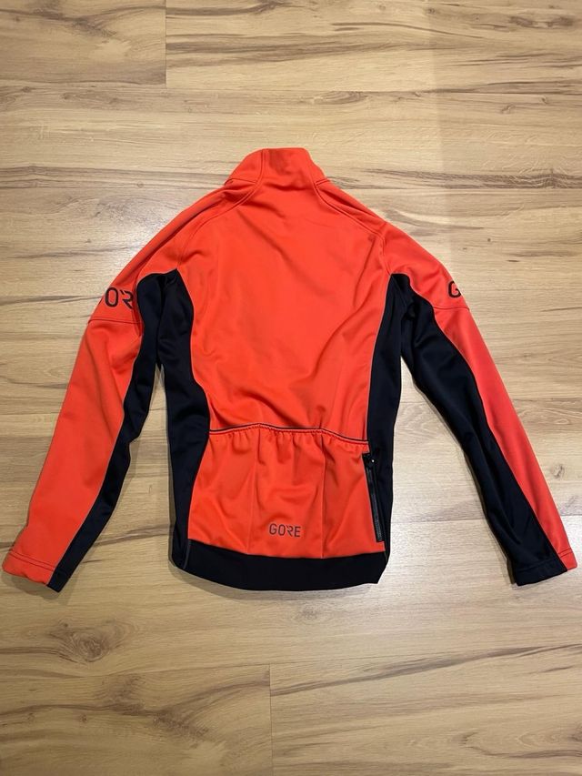 Chaqueta Gore Bike Wear Invierno Naranja