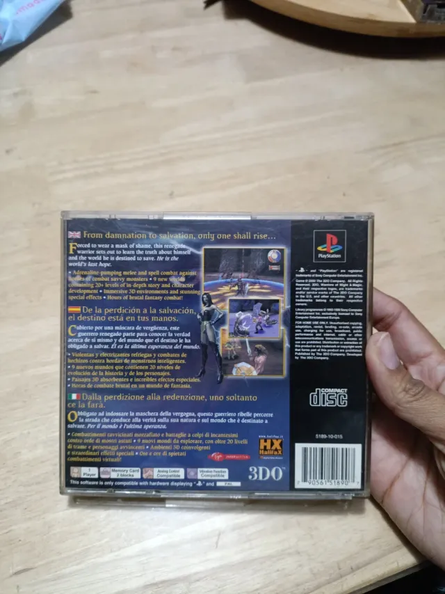 PlayStation Warriors of Might and Magic