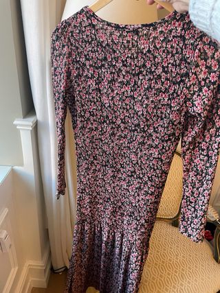 Vestido largo floral MNG