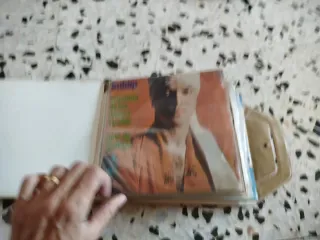 Giradischi portatile vintage + valigia