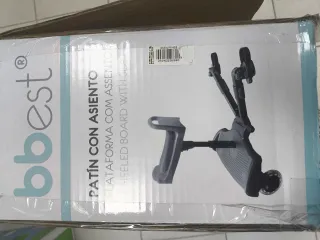 Patinete con asiento para cochecito