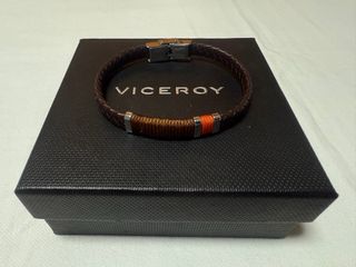 Pulsera Viceroy Hombre Marrón y Naranja