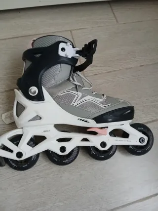 Patines en línea y equipo de protección