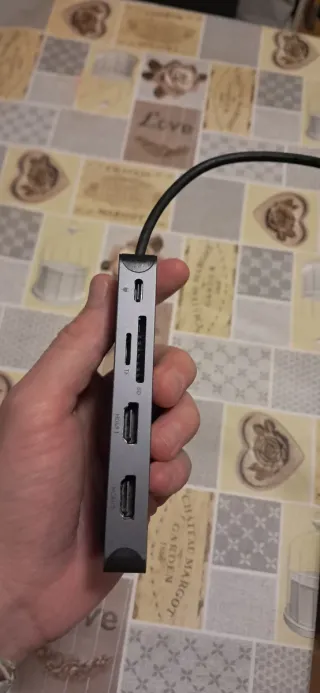 Hub USB-C 10 en 1 (HDMI Dual, Ethernet, VGA)