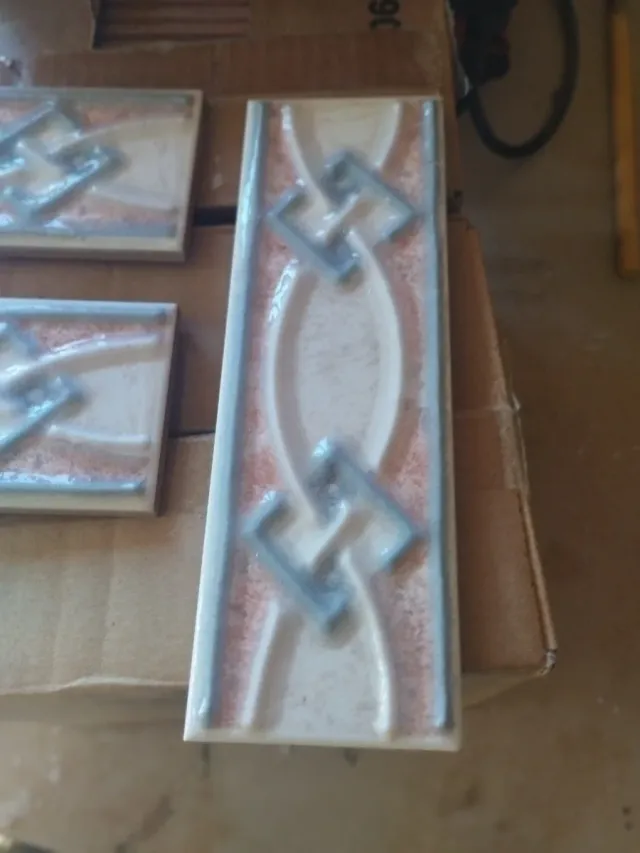 Cenefas cerámicas 8x20 cm tatal  90 piezas