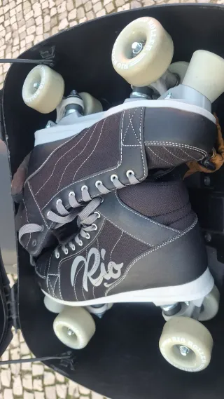 Patins Quad Rio Lumina Preto