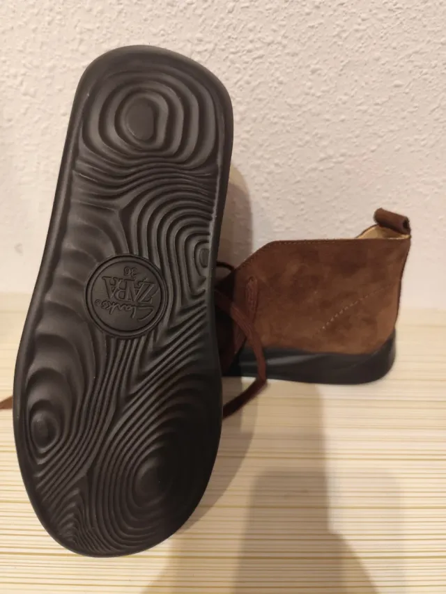 Botas Zara Marrones Talla 36