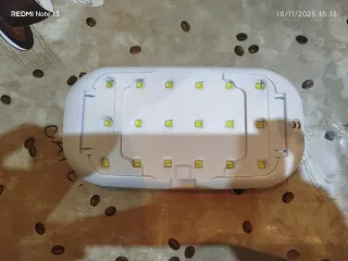 Lampara de UV para uñas acrílicas y poliger