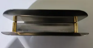 Portatovaglioli in acciaio 18/10 con decoro