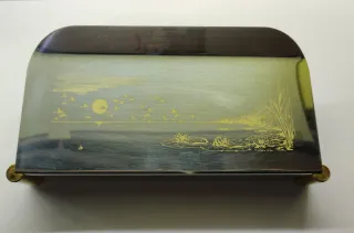 Portatovaglioli in acciaio 18/10 con decoro