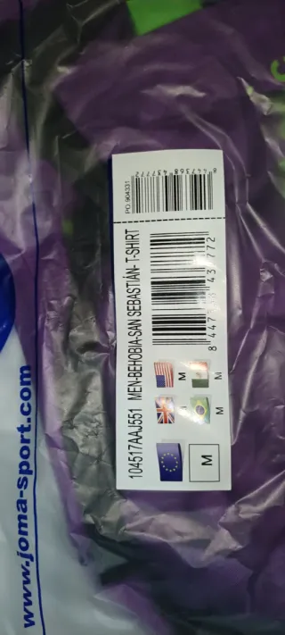 Camiseta Running Behobia San Sebastian Joma. Nueva